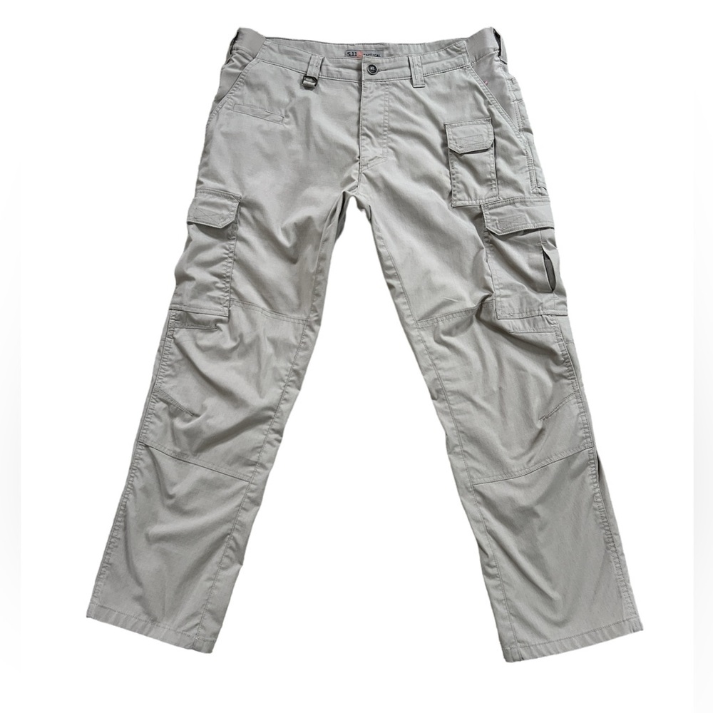 5.11 Tactical Men's Khaki Tan Cargo Utility Tactical Pants Size: 36